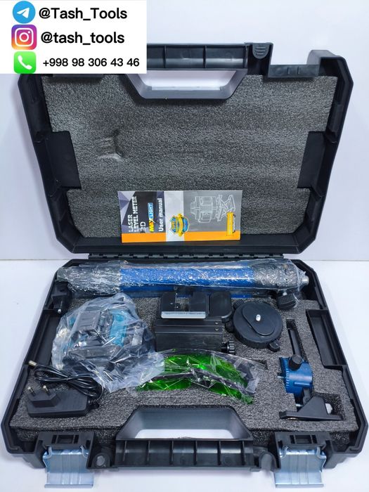 Лазерный уровень 4D 360°