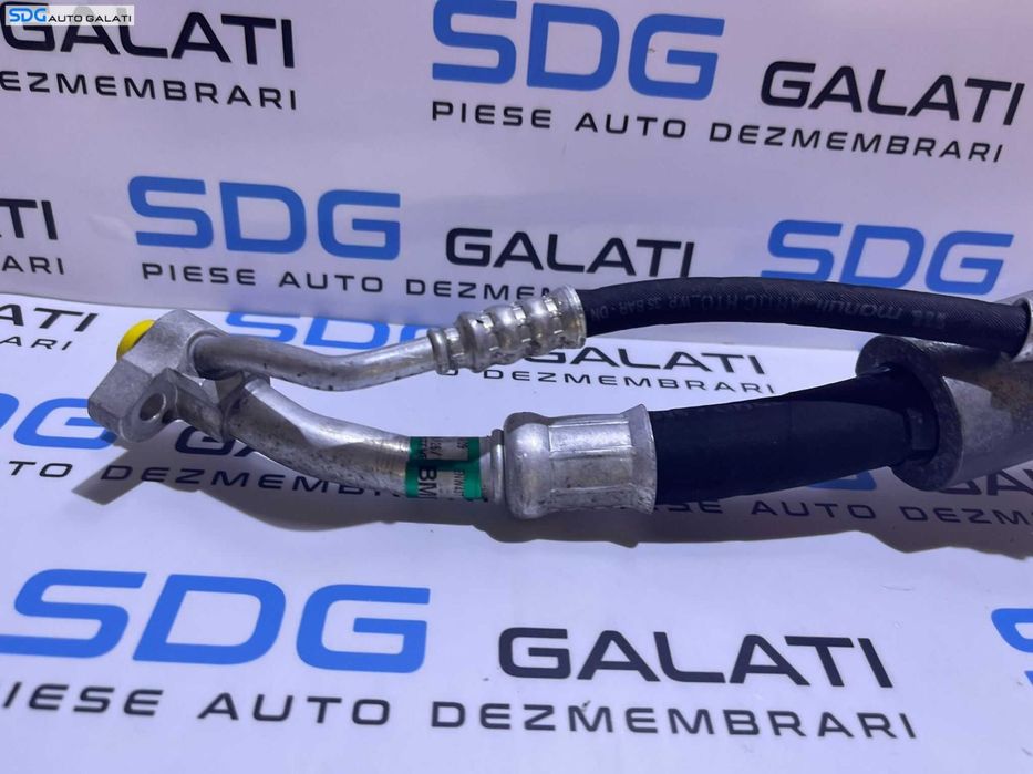 Furtun Conducta Teava Compresor AC Clima Climatronic BMW Seria 1 E81 E87 320 2.0 D M47 2004 - 2011 Cod 64536927538 6927538