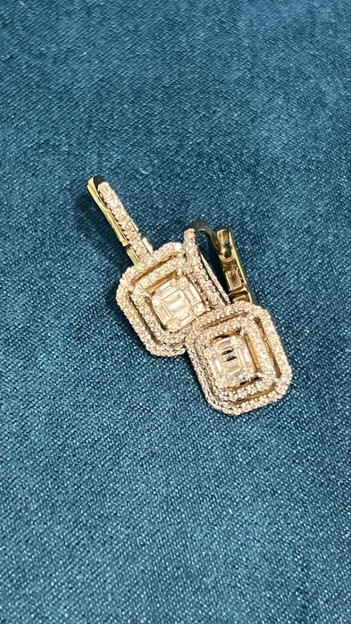 Бриллиантовые серьги