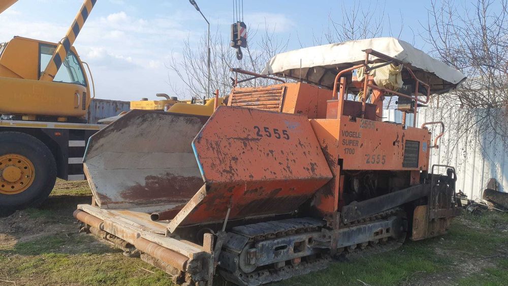 Finisor asfalt, Vögele SUPER 1700, motor diesel DEUTZ