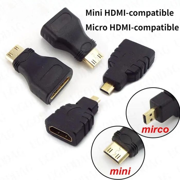 Переходник HDMI - Micro HDMI / Mini HDMI