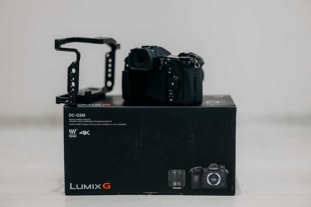 Panasonic Lumix G9 +  obiectiv 12-60