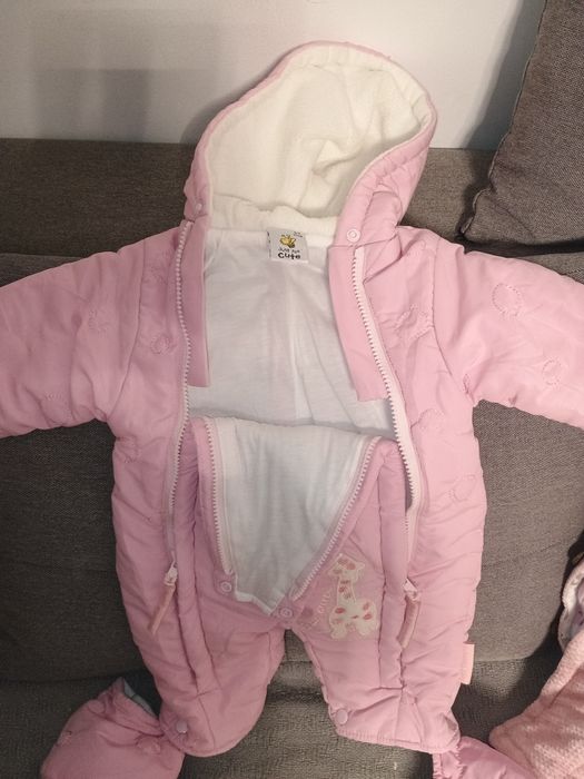 3 броя зимни Ескимос/ Космонавт размер 62 0-3 месеца