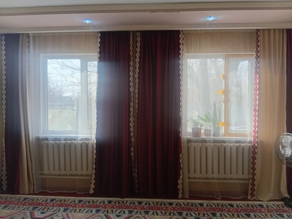 Штор на две окно
