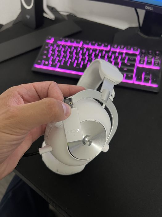 Casti Logitech G PRO X 2 LIGHTSPEED White – Wireless – Ca noi