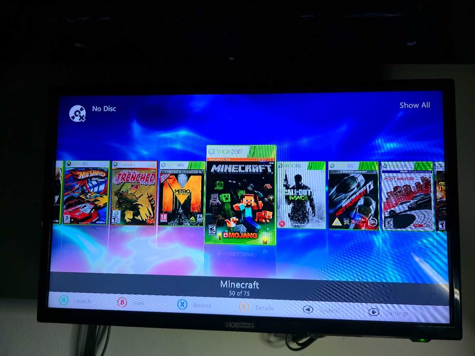 Xbox360 cu 75 jocuri instalate