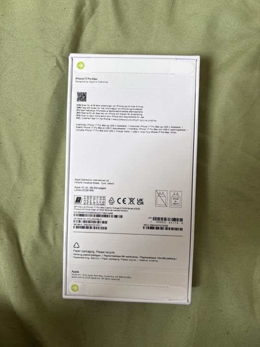 Айфон 17 про макс