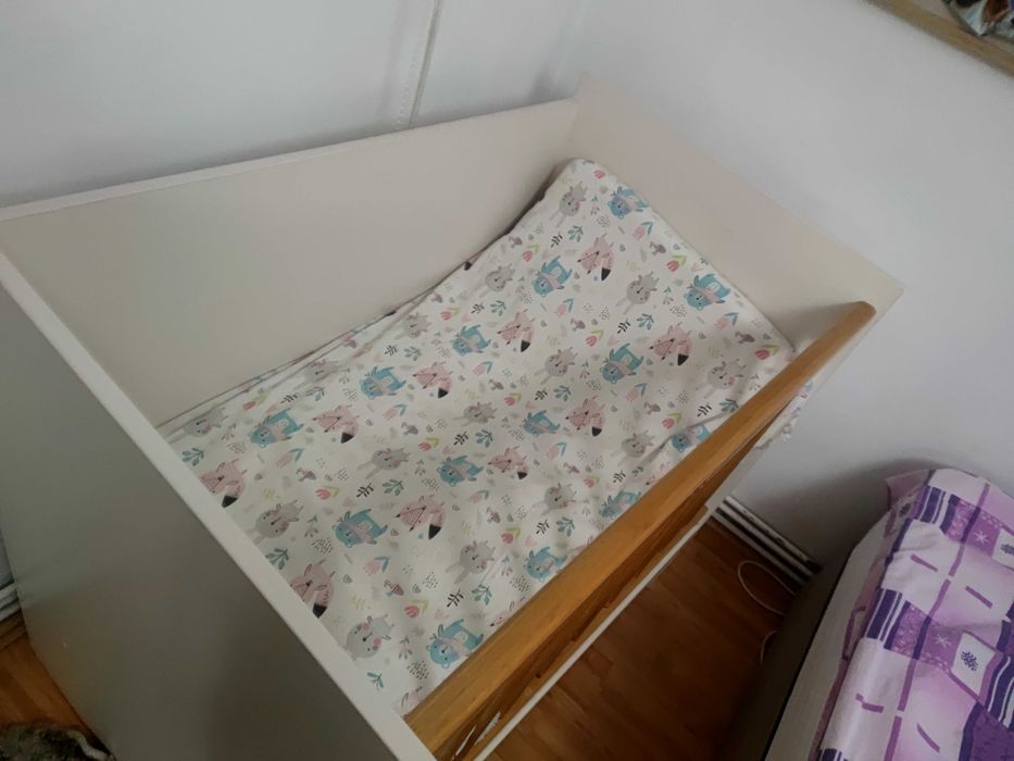 Pătuț copilași lemn masiv