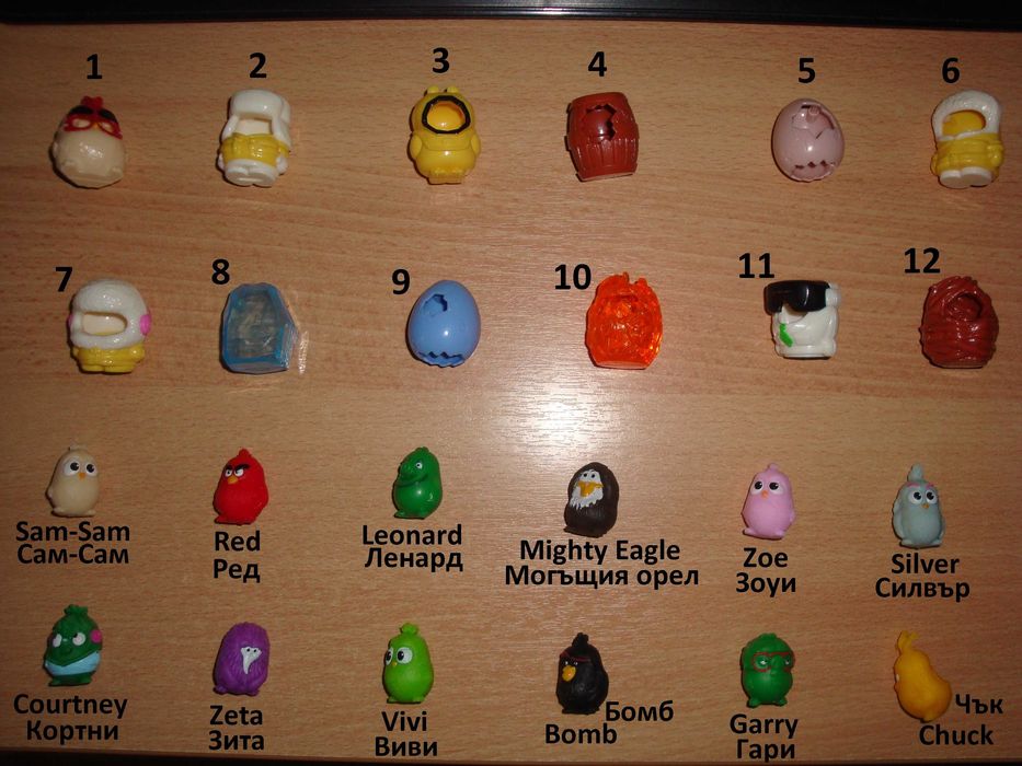 Пълна Кутия Скокльовци Енгри Бърдс Била/Angry Вirds Billa