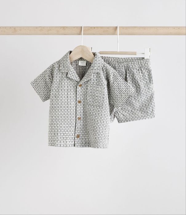 Комлект детский шорты и рубашка