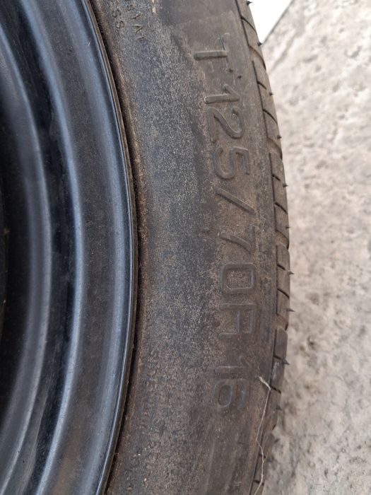 Roata rezerva slim T125/70 R16 vw Golf 5