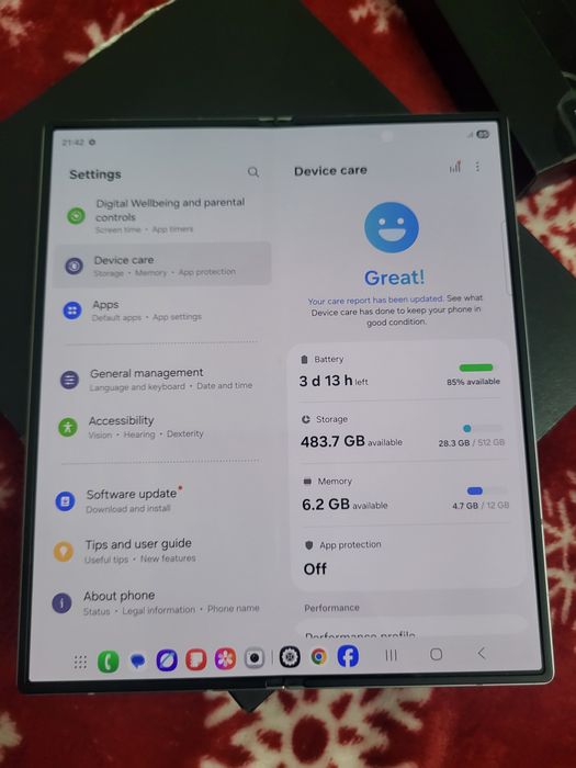 Samsung Galaxy Z Fold 6 de 512gb nou