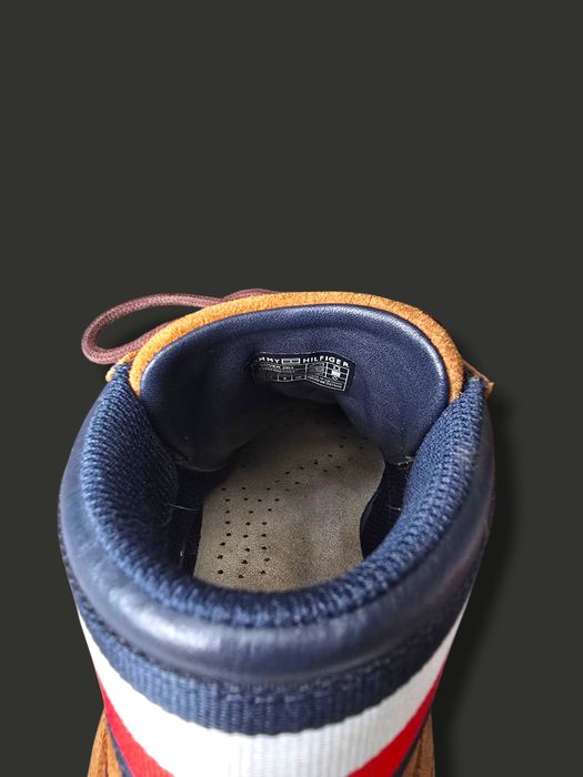 Мъжки боти Tommy Hilfiger – естествен велур, оригинални