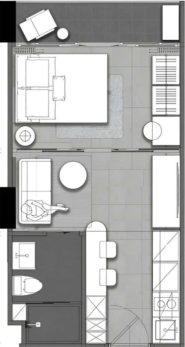 Студио 28 м² – Wyndham Fantasea Condo Chalong, Пукет, Тайланд
