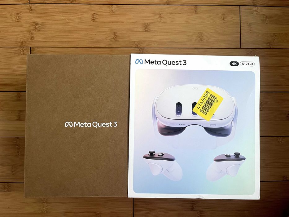 Продавам Meta Quest 3 512GB + допълнителни аксесоари