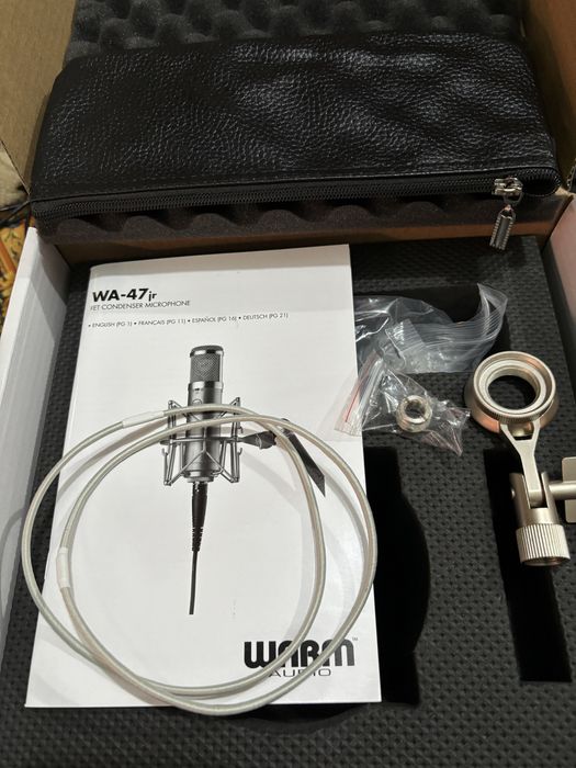 Продам студийный микрофон WarmAudio WA-47jr