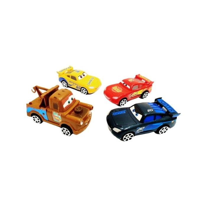 4 бр Макуин Маккуин колите McQueen cars пластмасови колички фигурки иг