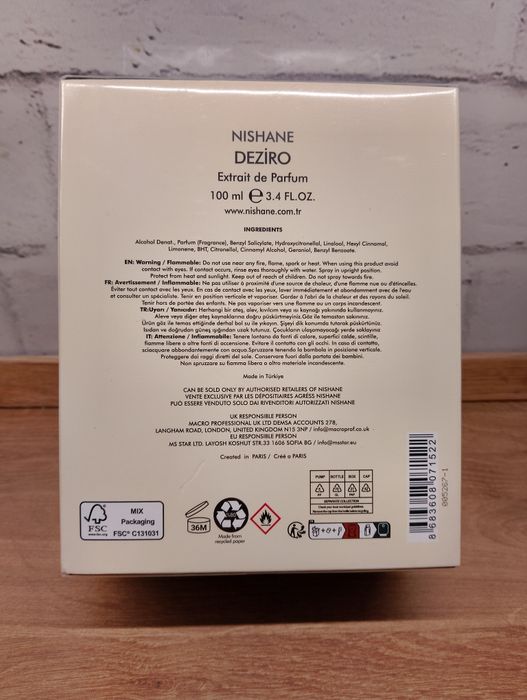 Nishane Deziro 100ml parfum