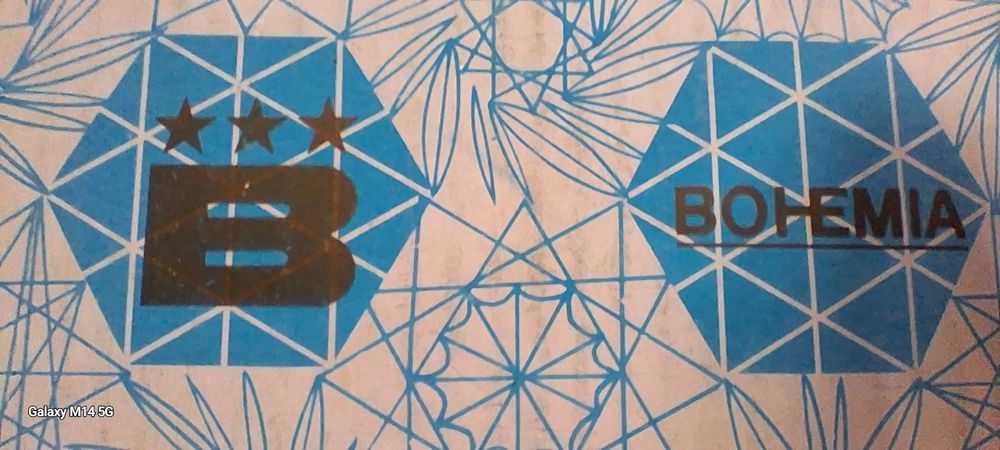 Новые хрустальные кружки Богемия Чехия 6 шт