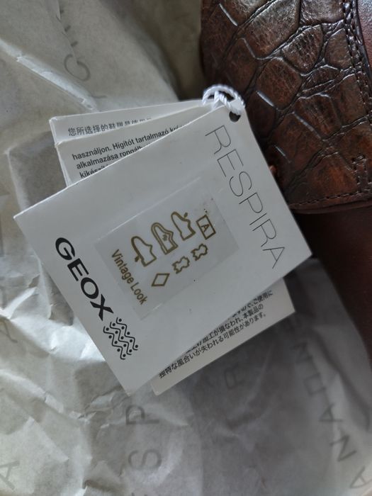 Кожени обувки GEOX, естествена кожа, номер 37 и 38
