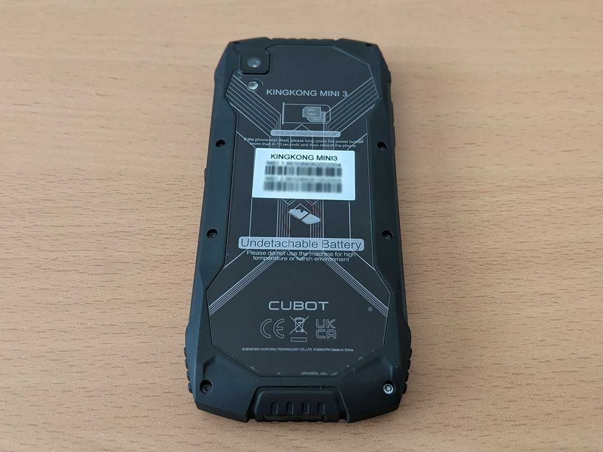Нов Cubot King Kong Mini 3, малък размер, удароустойчив, водоустойчив ...