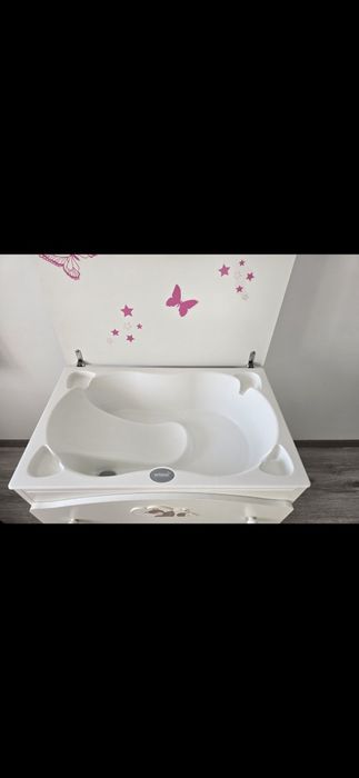 Comoda cu cadita Anne bebe