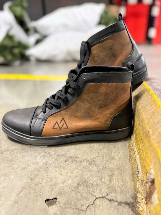 Мото Мъжки Кожени кецове Връх 2.0/Дамски Кожени кецове Връх Lady style