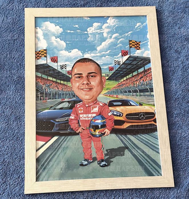 Забавни Карикатури Бургас, Kapикaтура по cнимкa