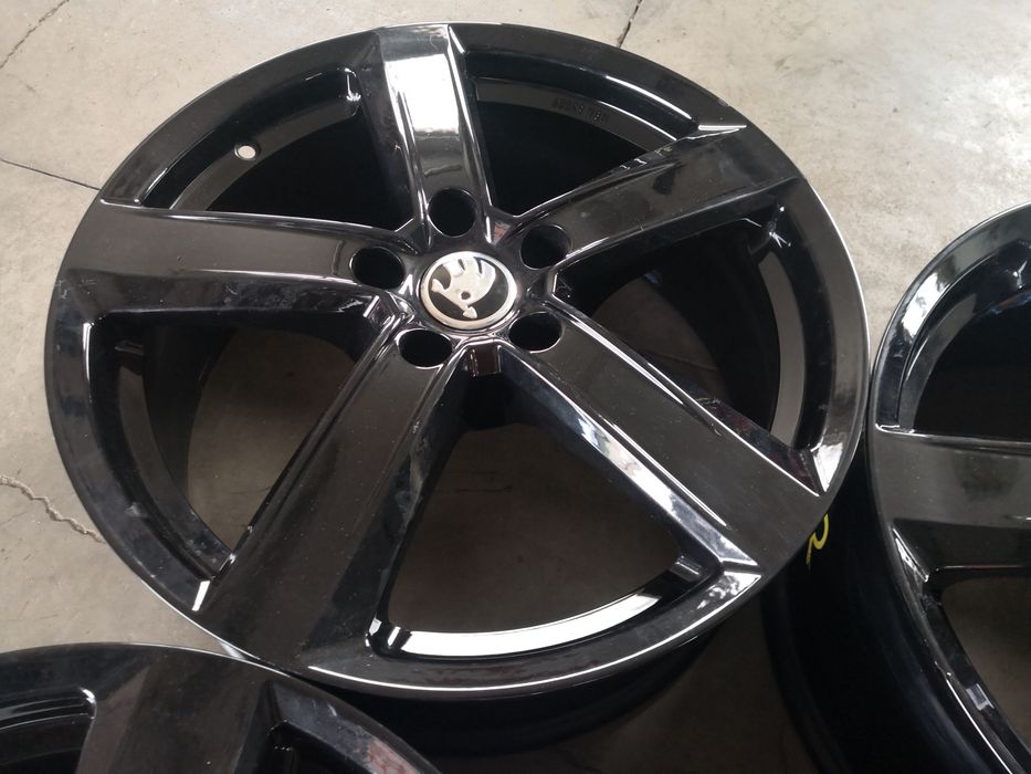 5х112 фолксваген шкода 5x112 volkswagen vw skoda 18 цола джанти като нови