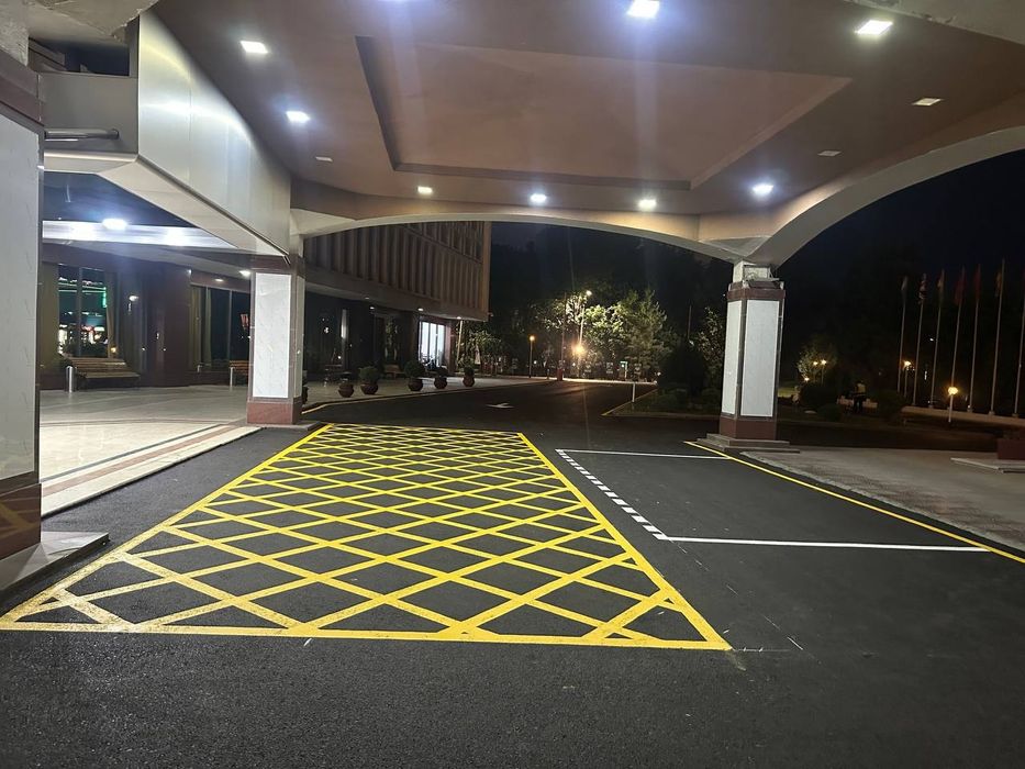 Разметка yoʻl chiziqlari