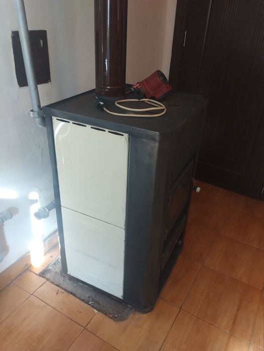 Камина Прити  с водна риза 17kw