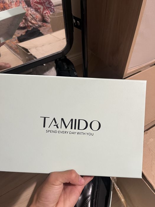 коженые туфли H&M