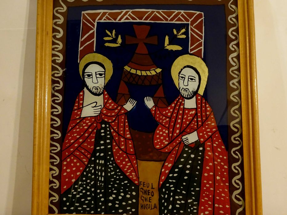 Icoana ‘Sfintii Apostoli Petru si Pavel, pictura Feur Gheorghe, Nicula