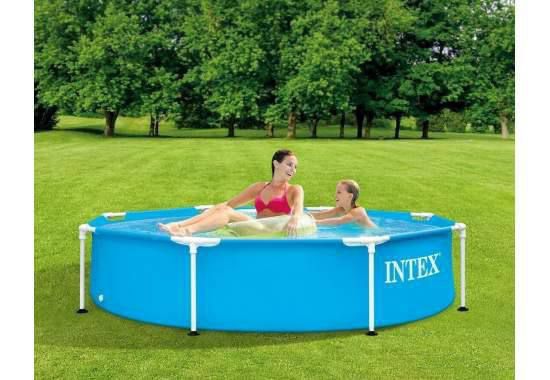 Intex basseyn 2.44x51 каркасный 28205. Объем 1828л