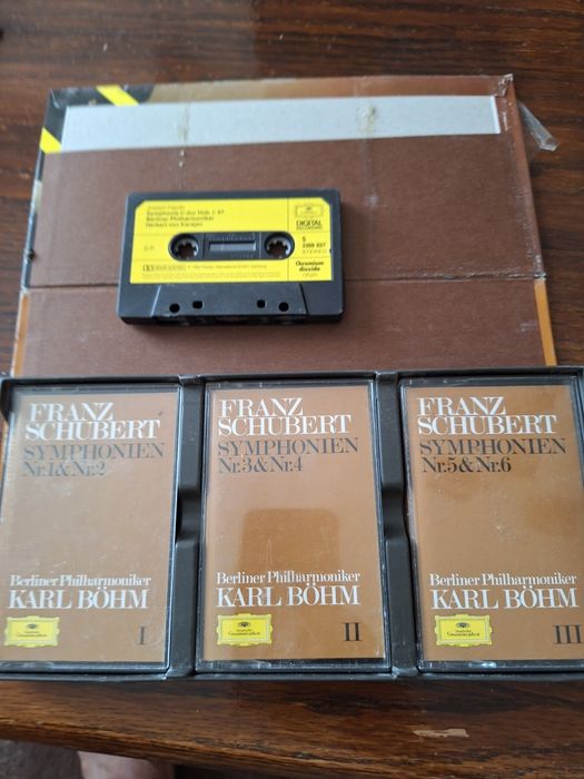 Синфония Аудио касети Schubert Bohm