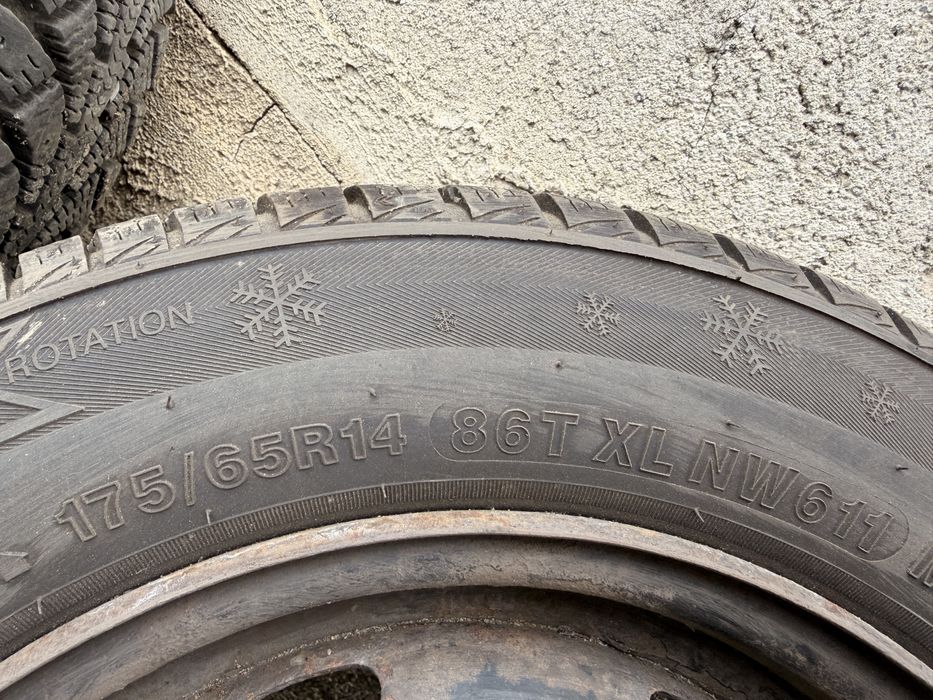 Vand set roti jante tabla M+S/iarna 175/65 R14