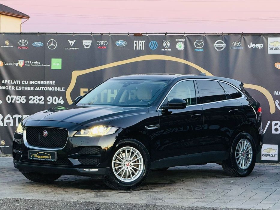 Jaguar F-Pace JAGUAR F PACE AN 2018. 2.0 Diesel Euro 6 înmatriculat recent în Români