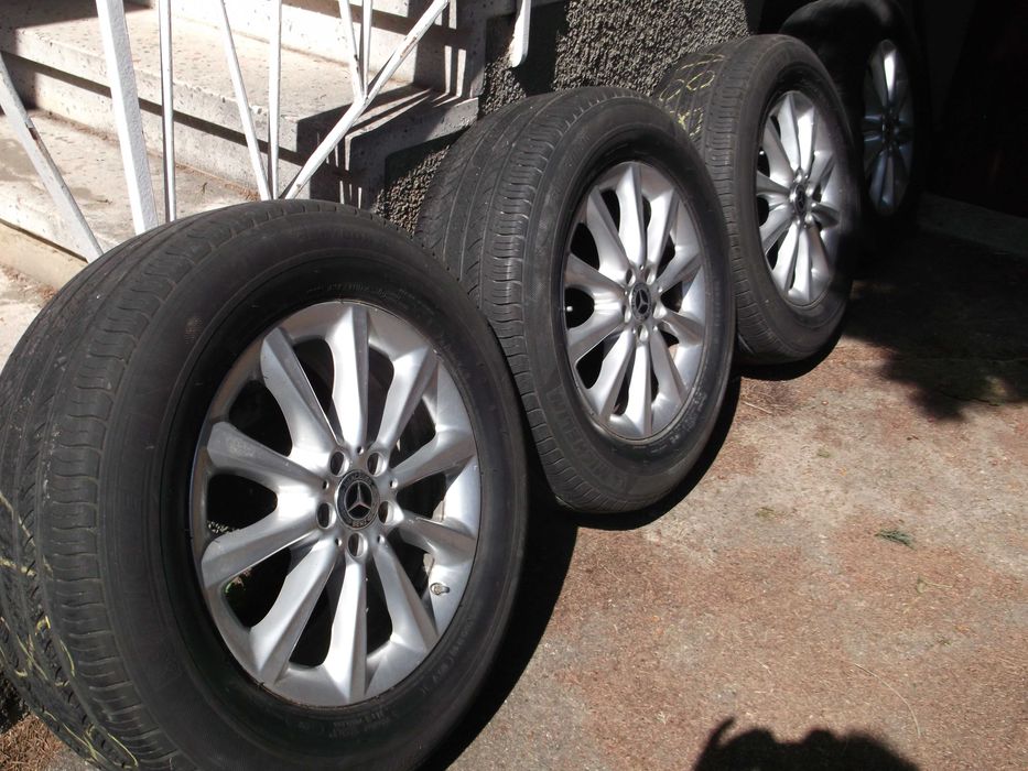 4xJante Original Mercedes cu Anvelope M+S.- Michelin. 265/60R18