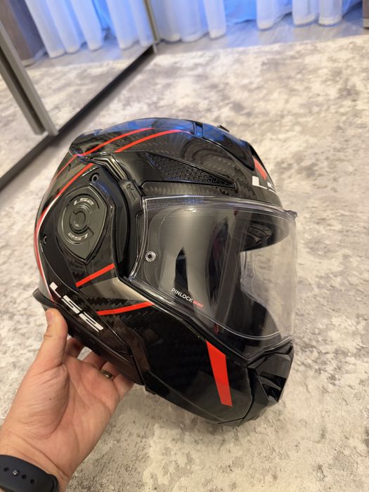 Casca moto Ls2 Advant X Carbon M, modulara ( flip back)