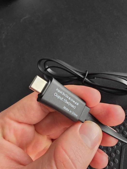 Wireless Charger Masina 15W USB-C NOU