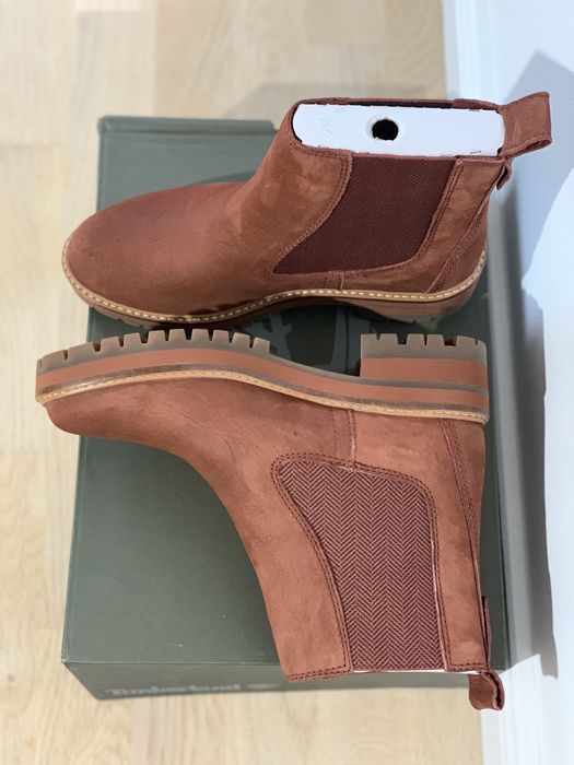 Timberland ghete Courmayeur Valley Chelsea rust nubuck