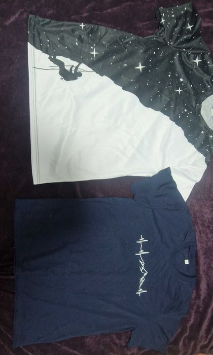 Tricou cu imprimeu munte