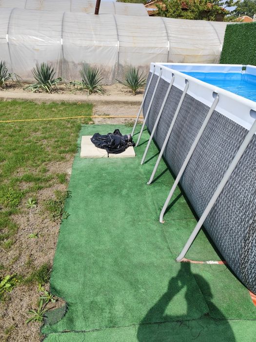 Басейн със сглобяема рамка 4м на 2м на 1.25м