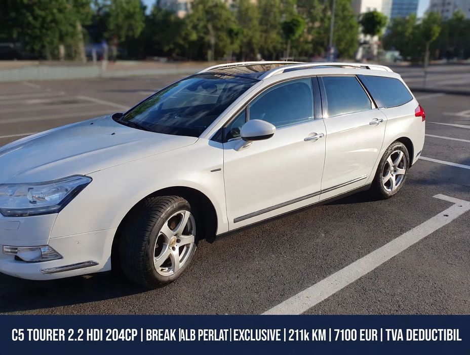 Citroën C5 CITROEN C5 2.2 HDI 204CP Automat Exclusive Tourer Firma TVA de dedus