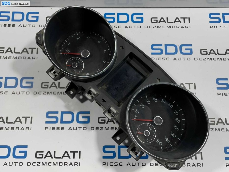 Kit Pornire ECU Calculator Motor Cip Cheie Ceas Bord cu Imobilizator Volkswagen Golf 6 1.4 Benzina CGGA 2008 - 2013 Cod 03C906024BD [L3783] [L3784]