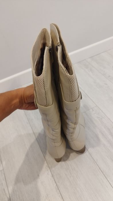 Сапоги натуралка 36р. Clark бренд