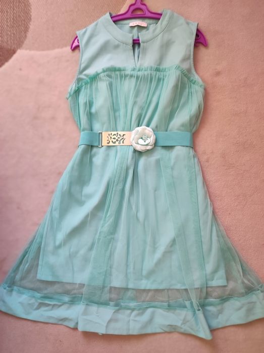 Вечернее платье, цвет мята