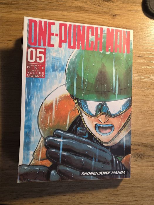 Аниме Манга One Punch-Man 5 томов.