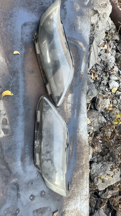 Стекло фары (пластик), камри 40