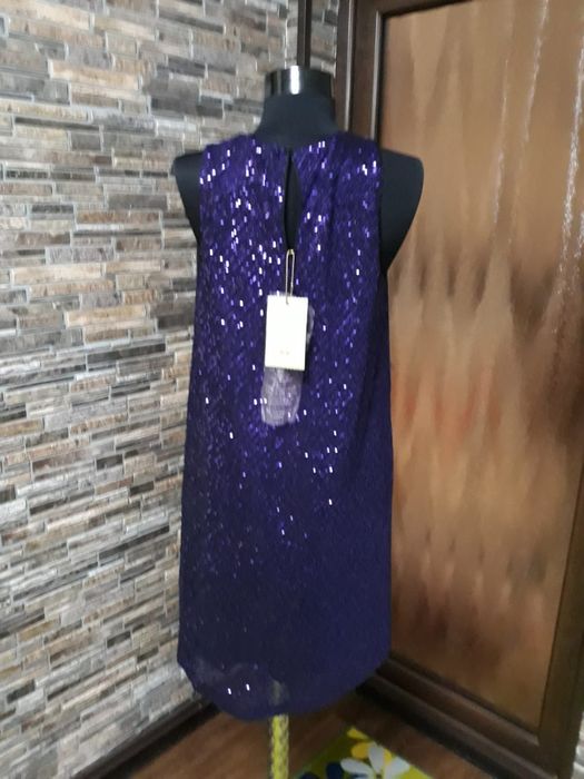 Rochie BSB Collection M, paiete mov, nouă, ocazie